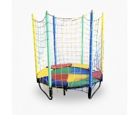 Cama Elástica 1,50m Canguri Quadricolor Nacional